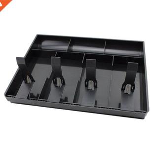 4 Bill 3 Coin Slots Cash Register Drawer Insert Tray Classif