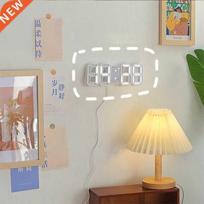 Home Decor Digital Wall Clock Digital Alarm Clocks Hanging T