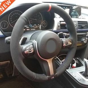 F87 Car ver For Wheel Leather Steering Black BMW Suede