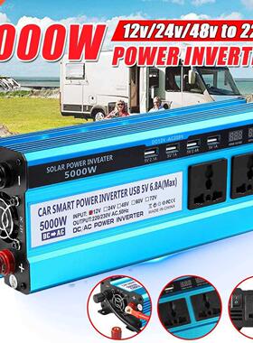 Solar Inverter DC 12V 24V 48V to AC 220V 3000W 4000W 5000W I