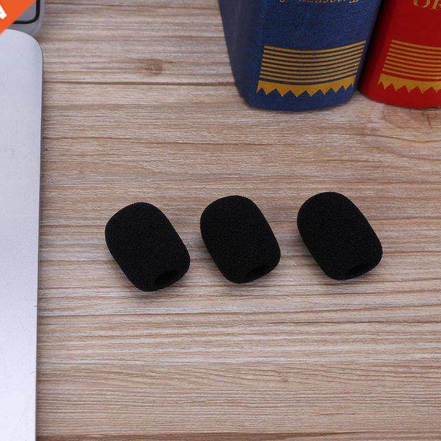 5/10/15pcs 30mm Soft Elastic Sponge Microphone Head Cover Fo