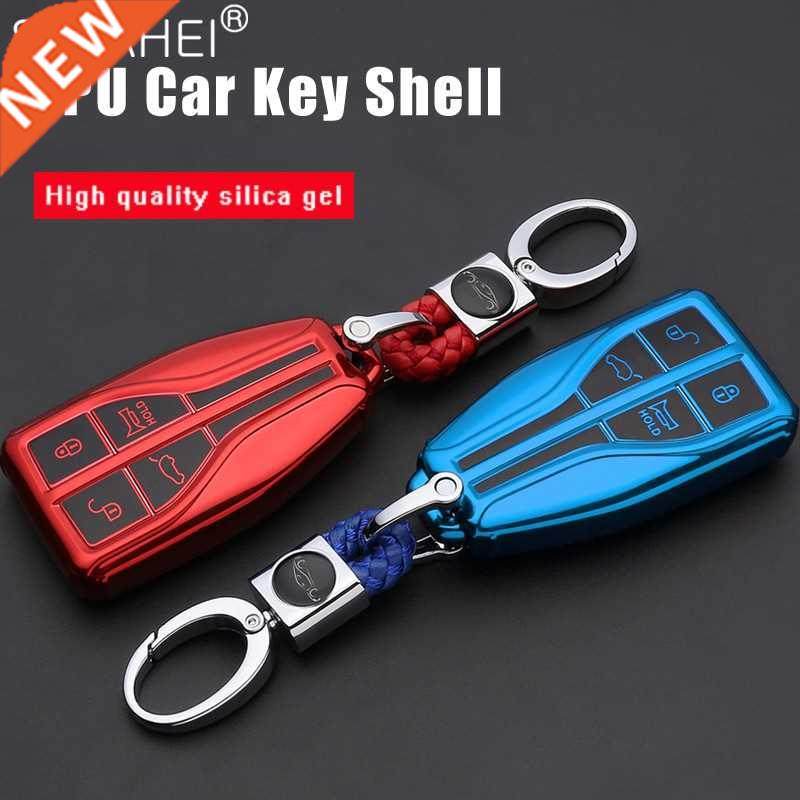 Soft TPU C Key Case Cover Holder For Hongqi HS5 H5 H9 HS7