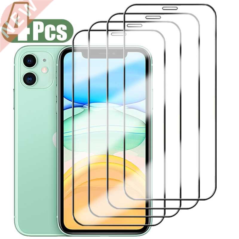 x Screen Protector For iPhone X XR 6 7 8 Plus Protective Gla