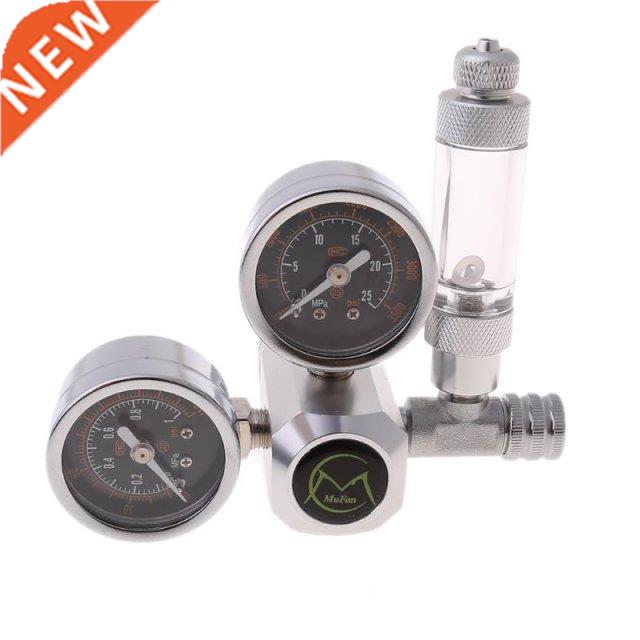 Aquarium CO2 Regulator with Check Valve Bubble Counter Magne