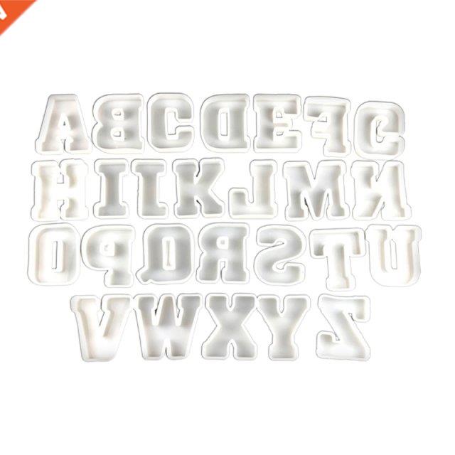 Letter Resin Casting Molds DIY Alphabet Jewelry Casting Mold