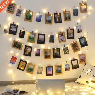 2M/5M/10M Photo Clip USB LED String Lights Fairy Lights Batt