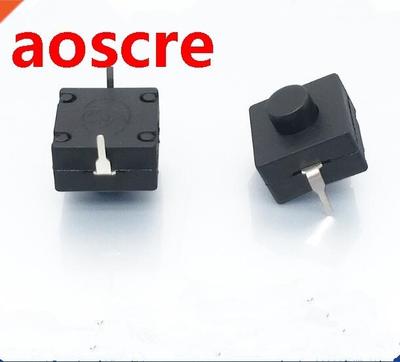 10pcs rong light flashlight switch 1602AB-9.1 pin power sw