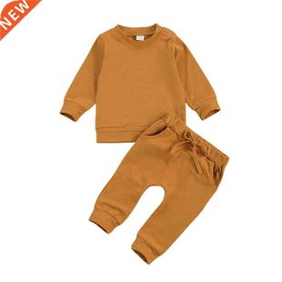 Kids Clo Solid Girls Boys Baby Toddler 24M Autumn Citgeett