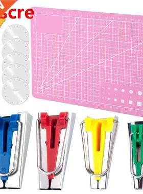 11PCS Sewing Set Bias Tape Makers Rotary Cutter Rotate Patc
