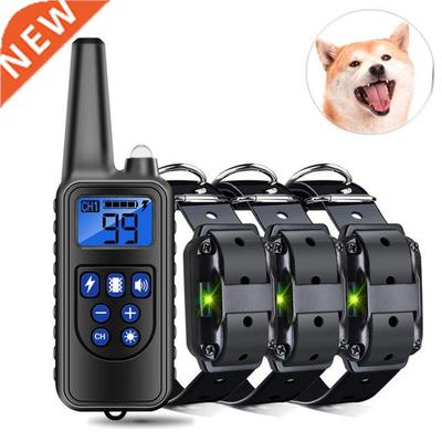 800m Dog Training Collar Dog Training Device IP7 Waterproof