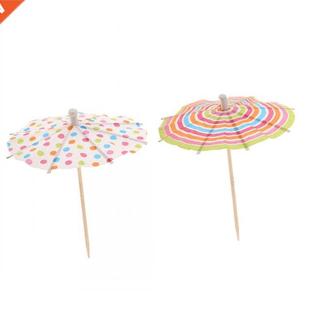 picks drink paper ice cocktai 100pcs cream umbrella