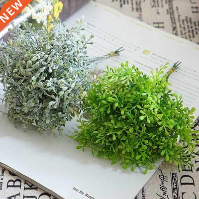 Simulation flower green plant plastic 6 branches pomelo citr