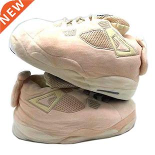 Winter Warm Home Slippers Women One Size Sneakers Men Indoor