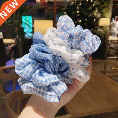 Korea Soft Women Hair Scrunchie Elastic Hair Bands Christmas