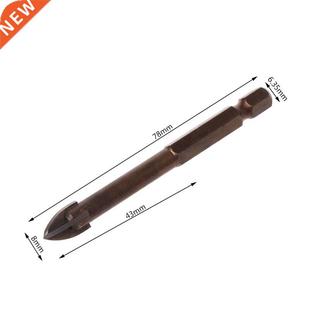 Drill Bit Set Tungsten Point Glass Alloy wit Carbide