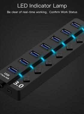 Ultra Slim Data Hub USB Flash Drives Powered USB 3.0 Hub USB