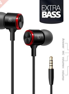 S20 Stereo Bass Headphone In-Ear .5MM Wired Earphones Meta