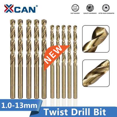 1.0-13mm HSS M35 Cobalt Coated Twist Drill Bit Wood/Metal Ho