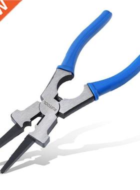 Multipurpose MIG Welding Pliers Flat Mouth Pincers Wire Cutt