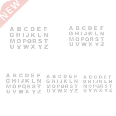 A-Z Letters Shape Plastic Mold Fondant Cake Border Moulds Ch