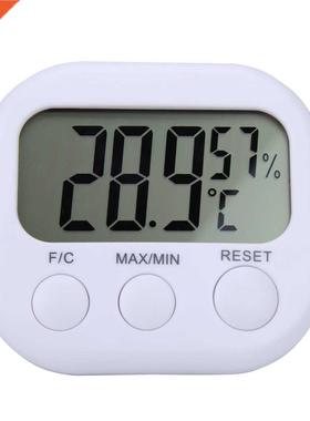 Alarm Clock LCD Display Humidity Meter for Home Replace
