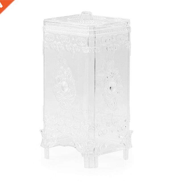 European Style Cotton Pads Holder Dispenser Vintage Makeup C