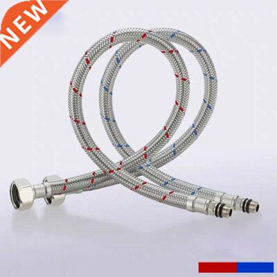 1pc High Quality 304 Stainless Steel Hose Braided Single Hol