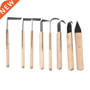 8Pcs Pottery Clay Sculpture Modeling Set--and Metal