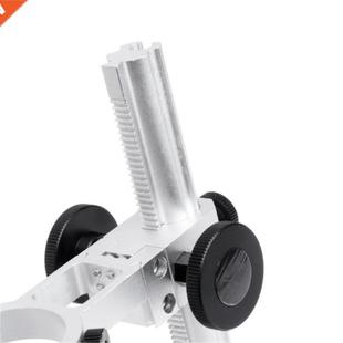 Raising Lowering Stage Microscope Down Alloy Aluminium