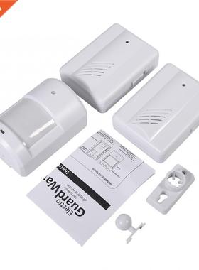 Motion Sensor Wireless Alert Secure System Doorbell Alarm fo