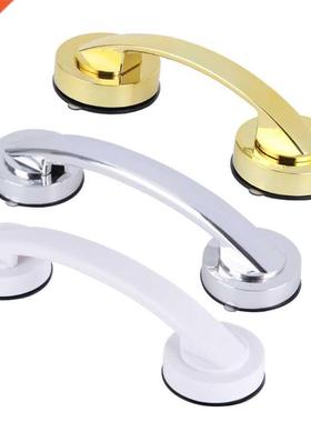 Shower Handle Suction Grab Bars Non-slip Handrail Secure Gri