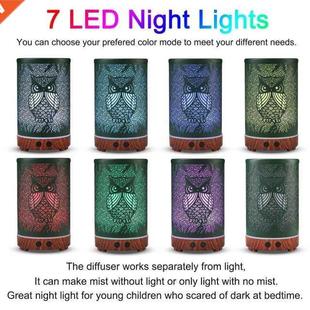 Owl Essential Oil Diffuser Portable Quiet for Home Office Ba