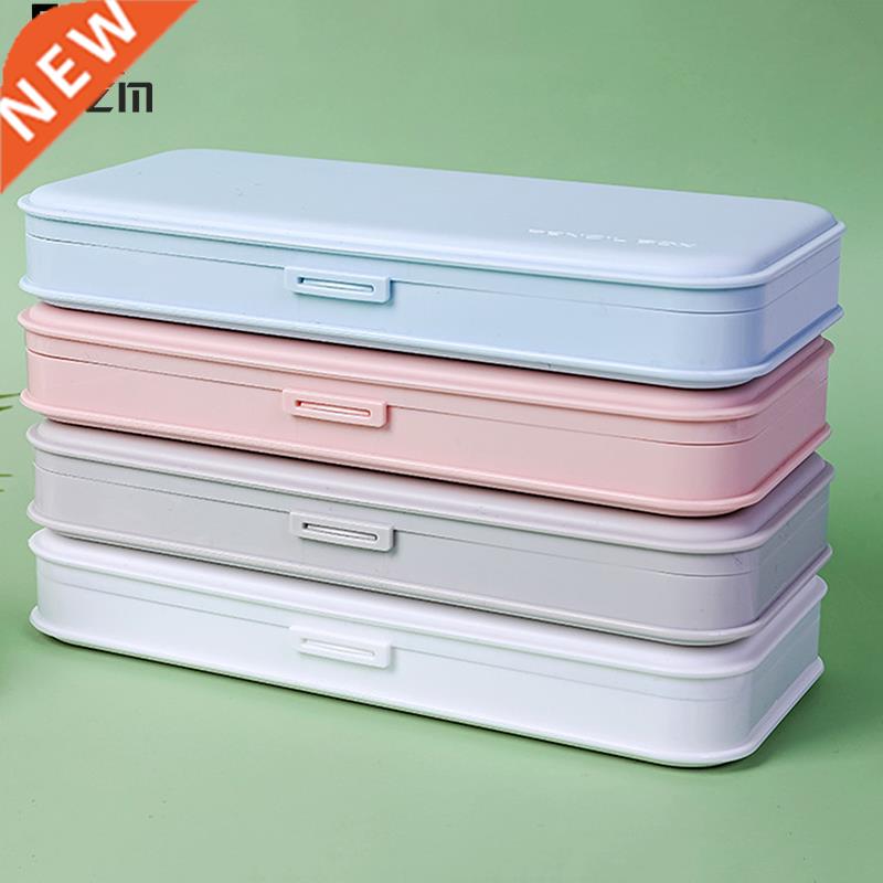 Korean Creative Pencil Case Large Capacity Frosted Pencil Ca