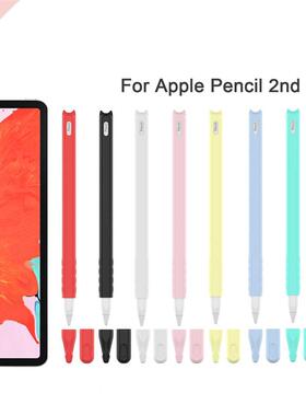 1 Set Sleeve Pencil Grip Holder Silicone Case For Apple Pen