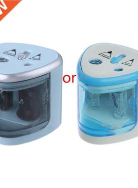 New Automatic Two-hole Electric Touch Switch Pencil Sharpene