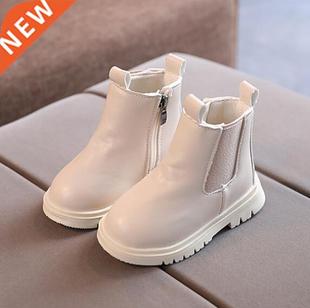 Boots Winter Kids Childre New Martin Boot Fashion Leather