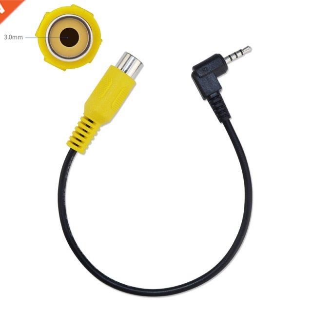 1PC AV In Video Cable Adapter 2.5mm Male AV Jack Male Plug T