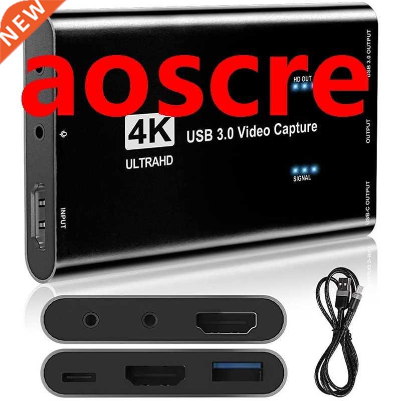 Video Capture Card 4K 1080P 60Fps Game Capture Card, Zero-La