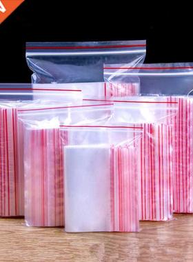100pcs High Clear Small Plastic Gifts Jewelry Zip-lock Bag R