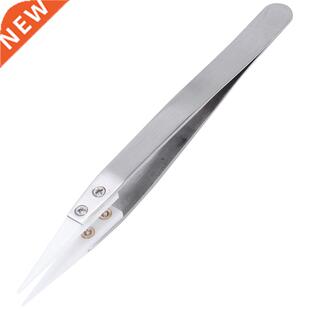 stainless with steel handle Acid Ceramic Refractory tweezers