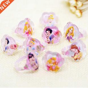 Rings Acrylic Crystal 12pc Mouse Princess Minnie Party Lot