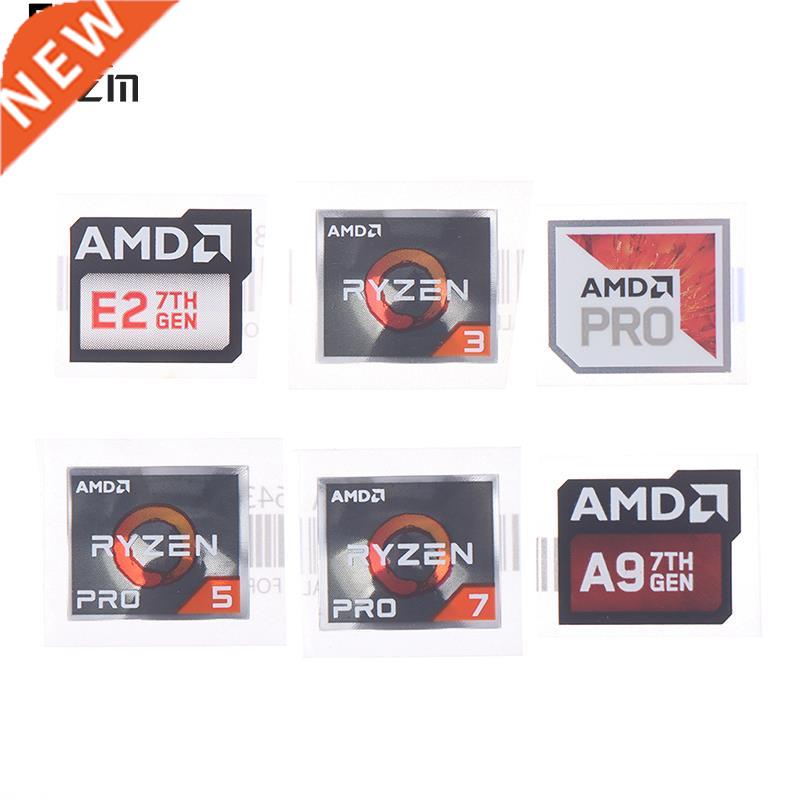 5PCS AMD Processor Series Label Sticker A9 PRO E2 Ryzen 3 5