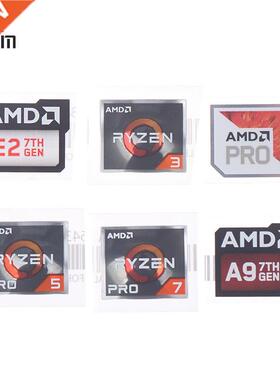 5PCS AMD Processor Series Label Sticker A9 PRO E2 Ryzen 3 5