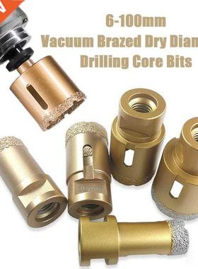 M14 Thread 6-100mm Vacuum Brazed Diamond Drilling Core Bits