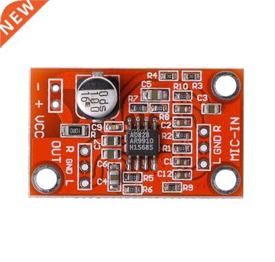 AD828 Stereo Dynamic Microphone Preamplifier Board MIC Pream
