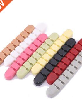 USB Cable 7 Holes Organizer Cable Clamp Wire Winder Headphon