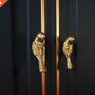 Retro Brass Knob Wealthy Bird Furniture Handle Nordic Wardro