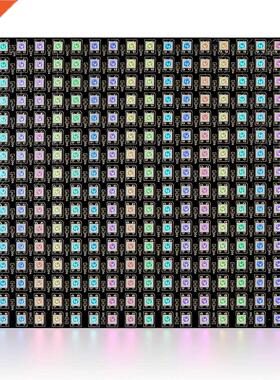 WS2812B RGB Flexible 16x16 8x32 256Leds Pixel Panel Matrix S