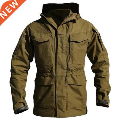 M65-cortavientos táctico impermeable para hombre, cha