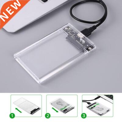 USB .0 Transparent HDD Enclosure 2.5 inch Serial Port SATA